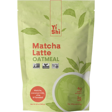 Matcha Latte 6-Serving Oatmeal Pouch