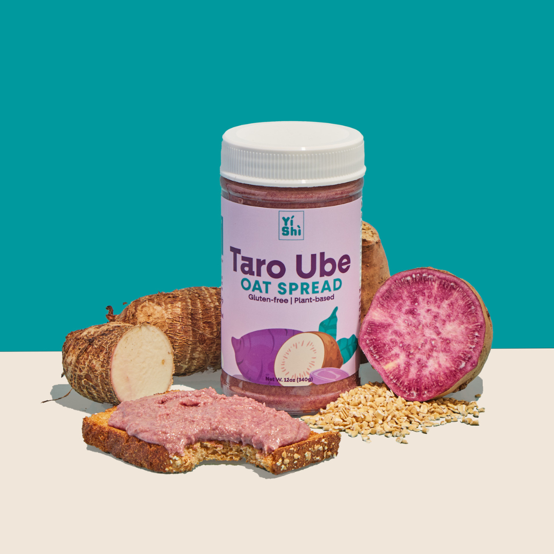 Taro Ube Oat Spread