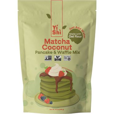 Matcha Coconut Pancake and Waffle Mix