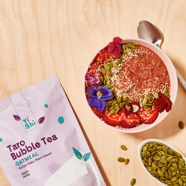 Taro Bubble Tea 6-Serving Oatmeal Pouch