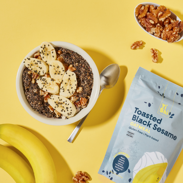 Toasted Black Sesame 6-Serving Oatmeal Pouch