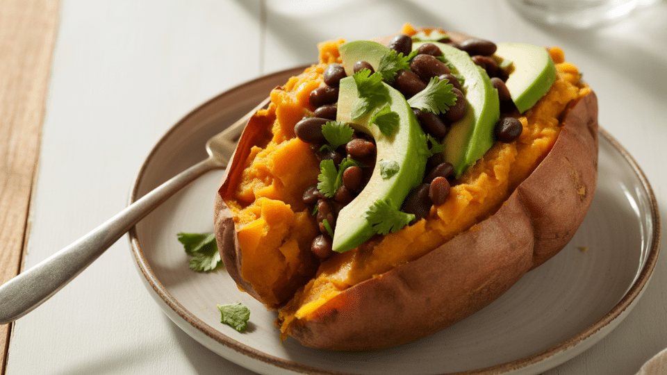 baked sweet potato