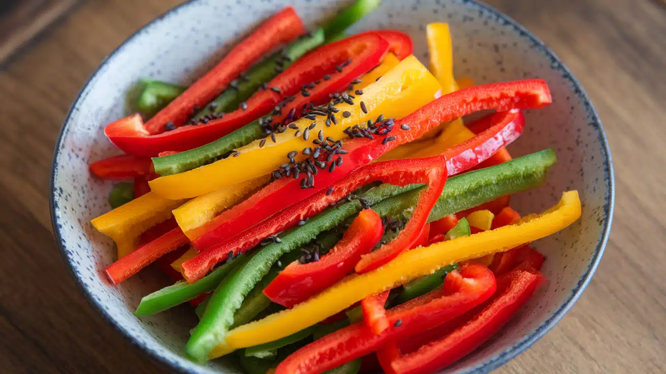 bell pepper strips