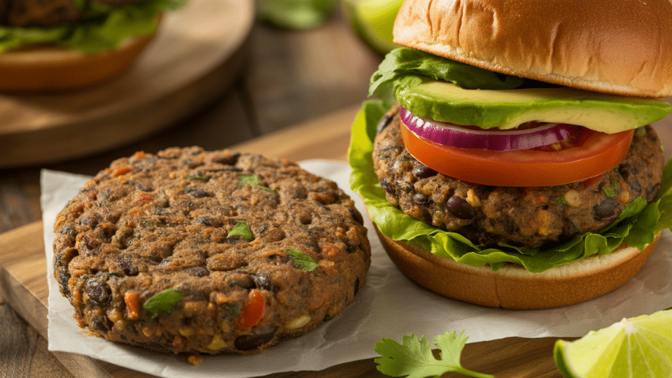 black bean burgers