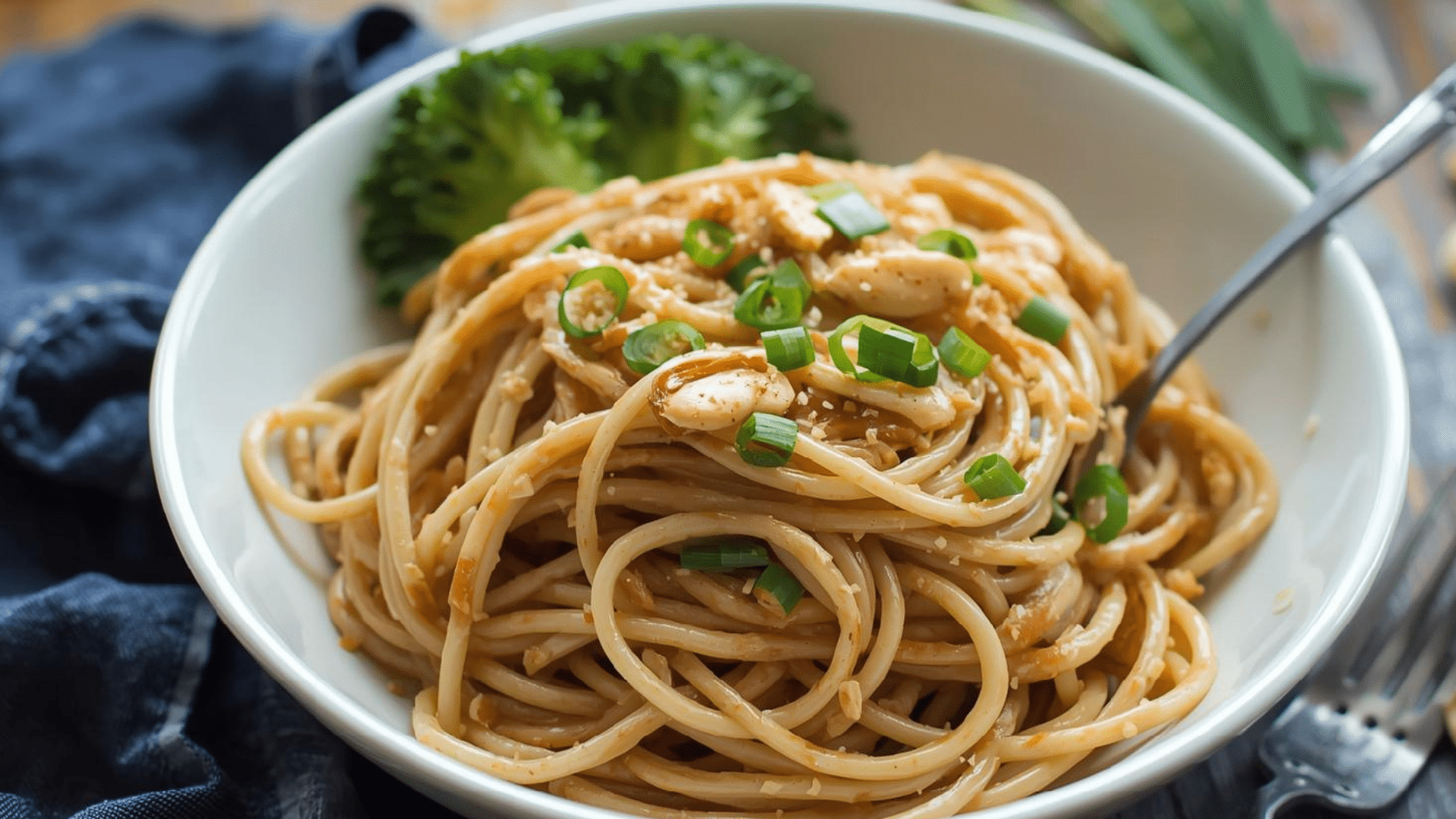 creamy tossed peanut