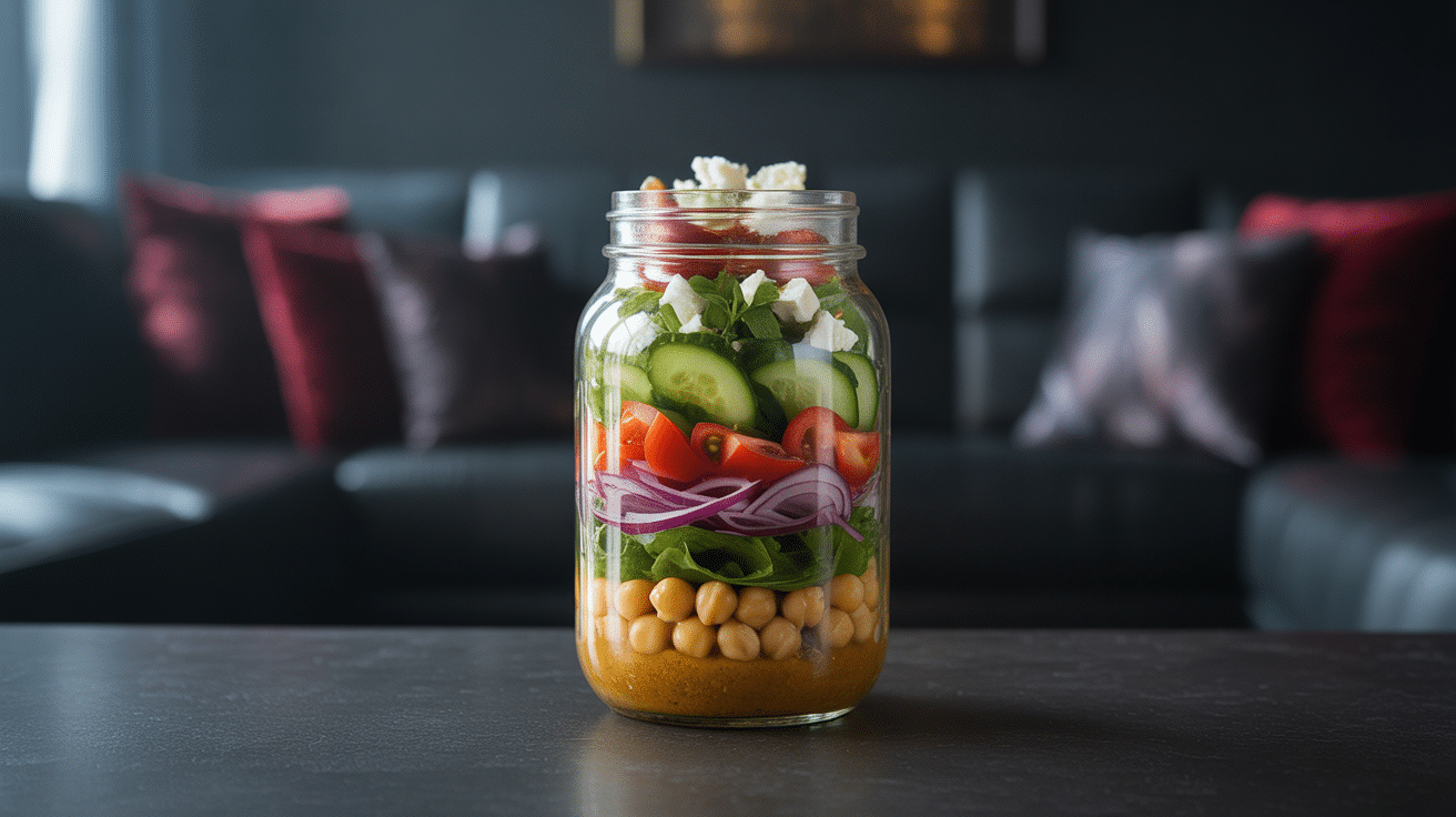 mason jar meal prep version