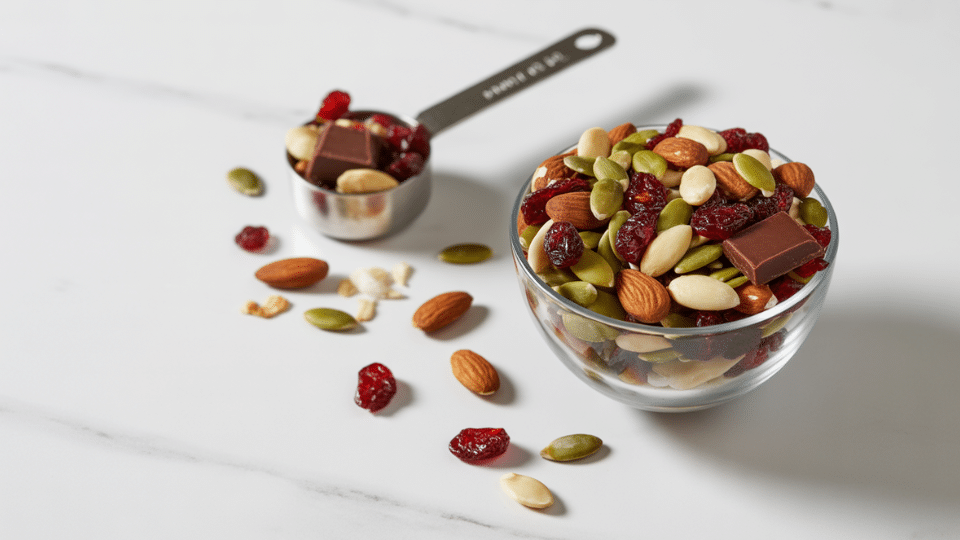 portion controlled breakfast trail mix