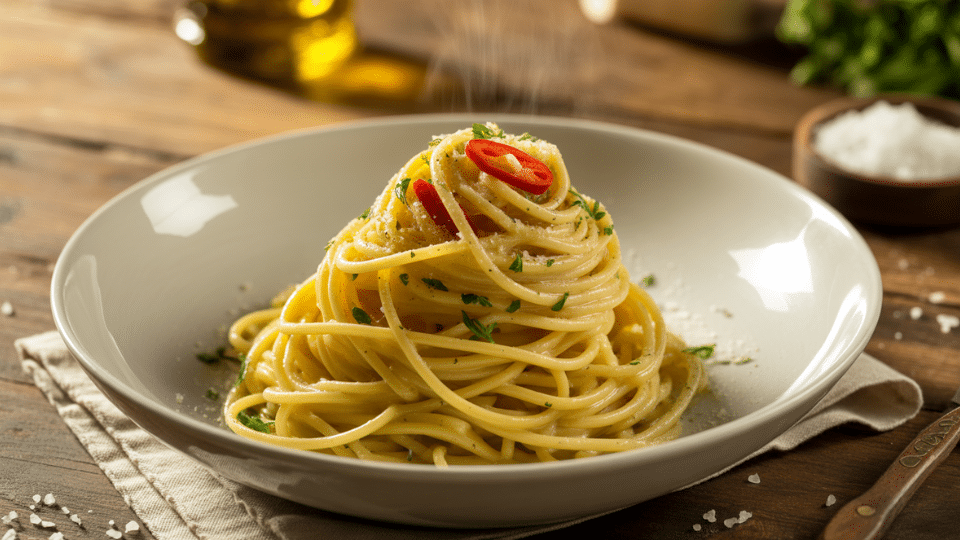 spaghetti aglio e olio