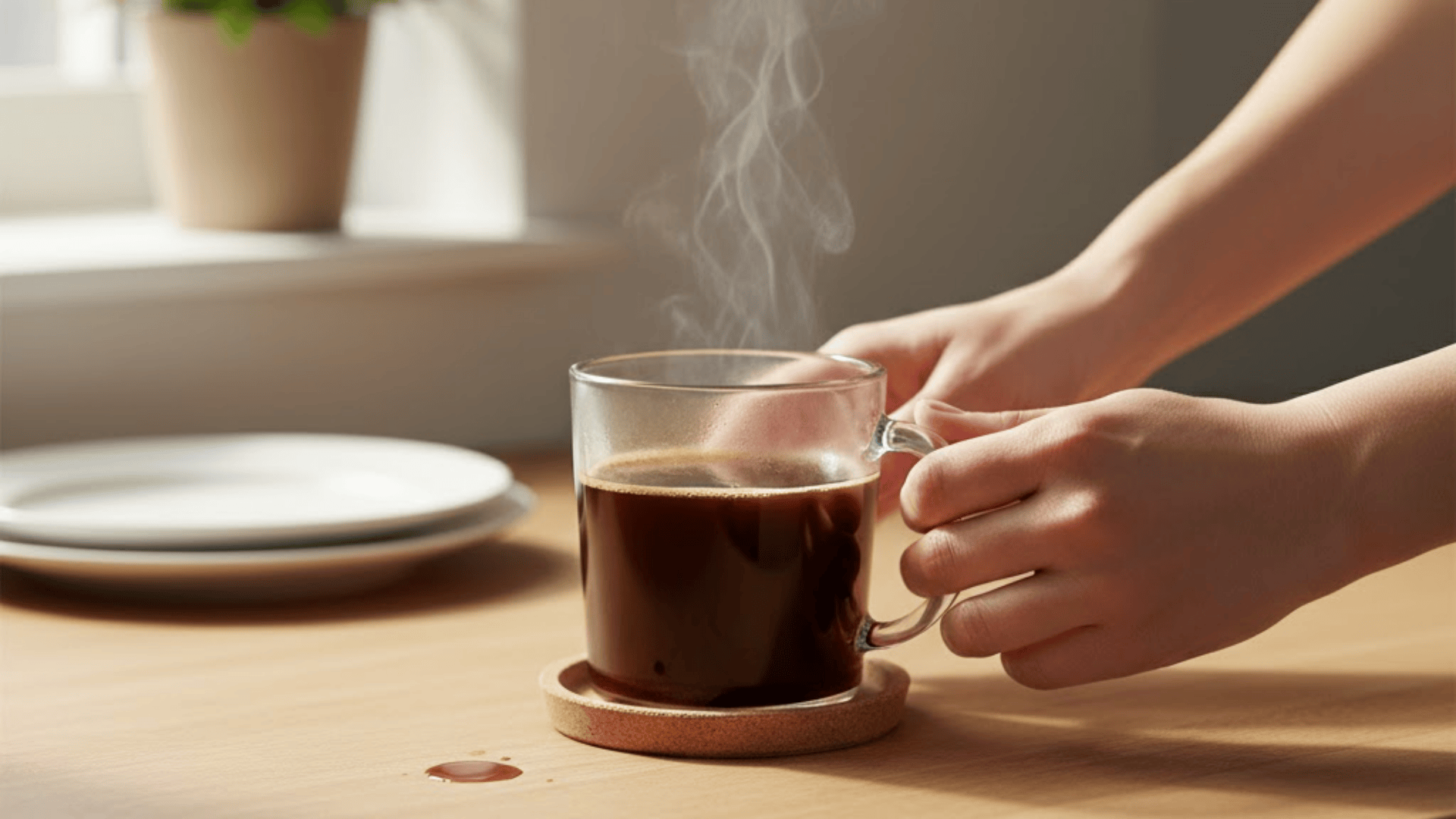 step 1 brew and cool your coffee