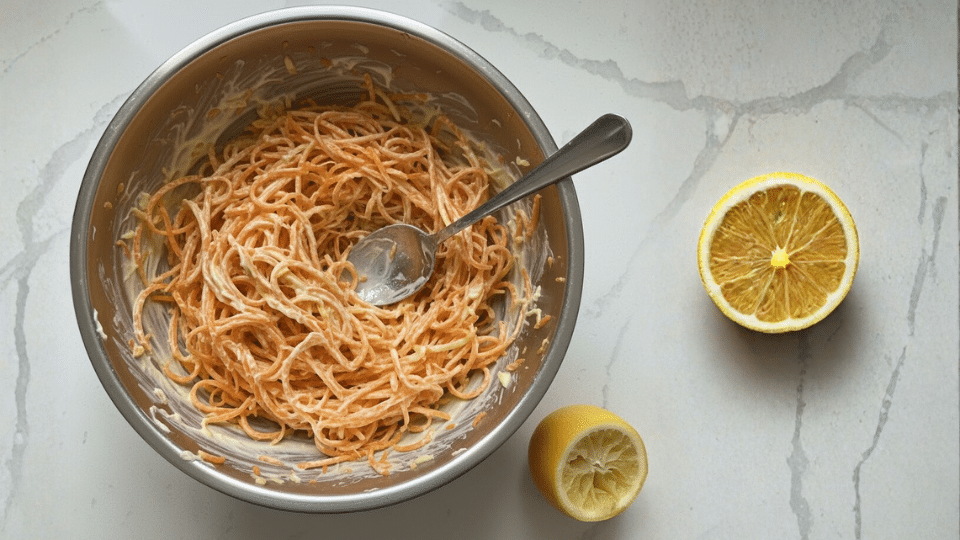 step add lemon juice immediately