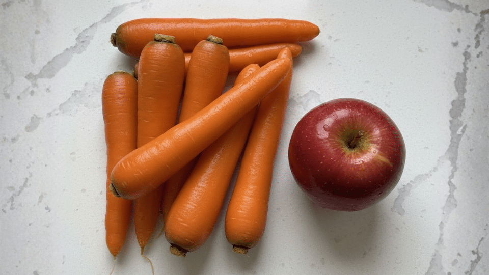 step prepare the fresh produce