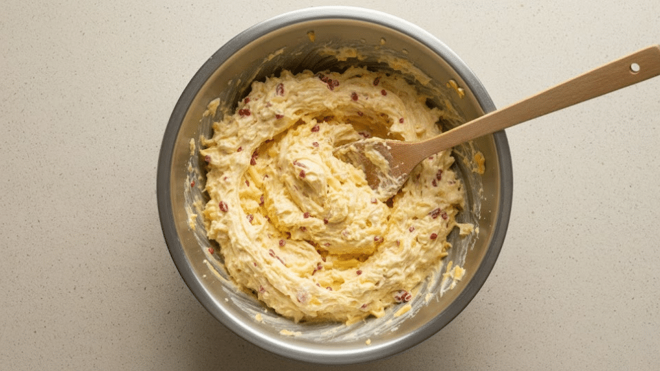 step three to make pimento cheese spread