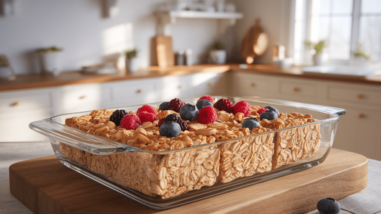 baked oatmeal squares