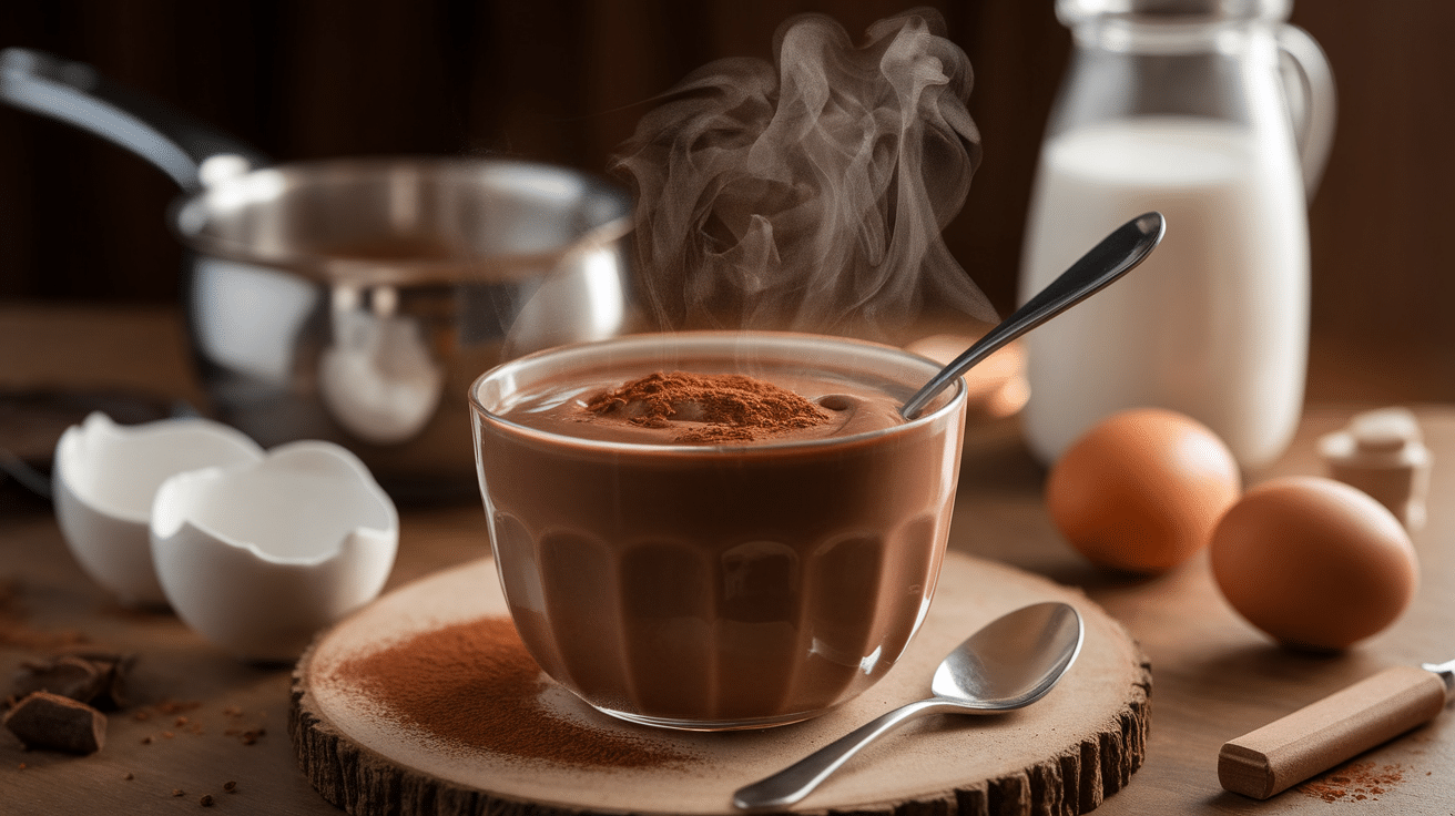 custard with protein powder