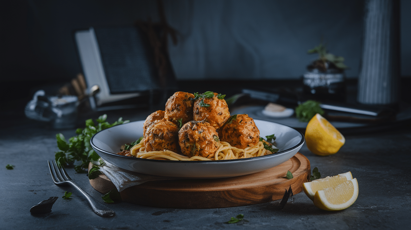 greek chicken meatballs