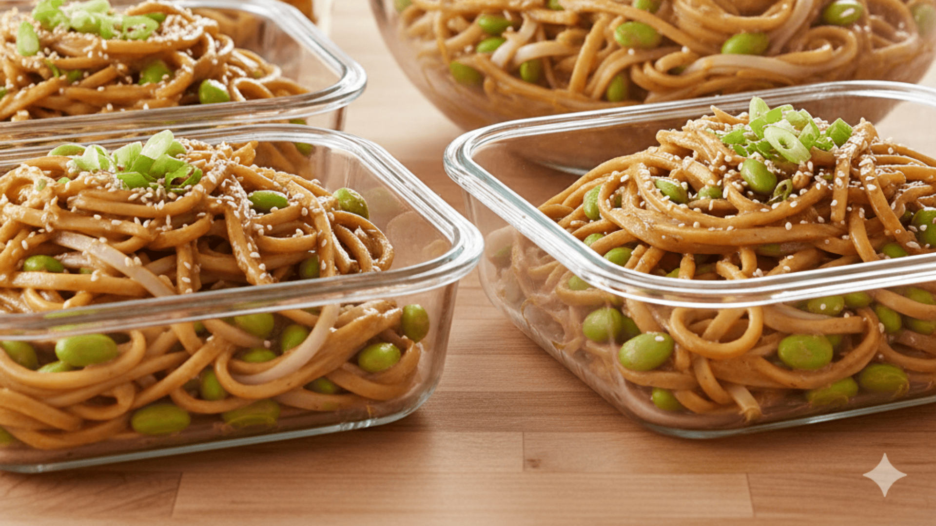 peanut noodles with edamame