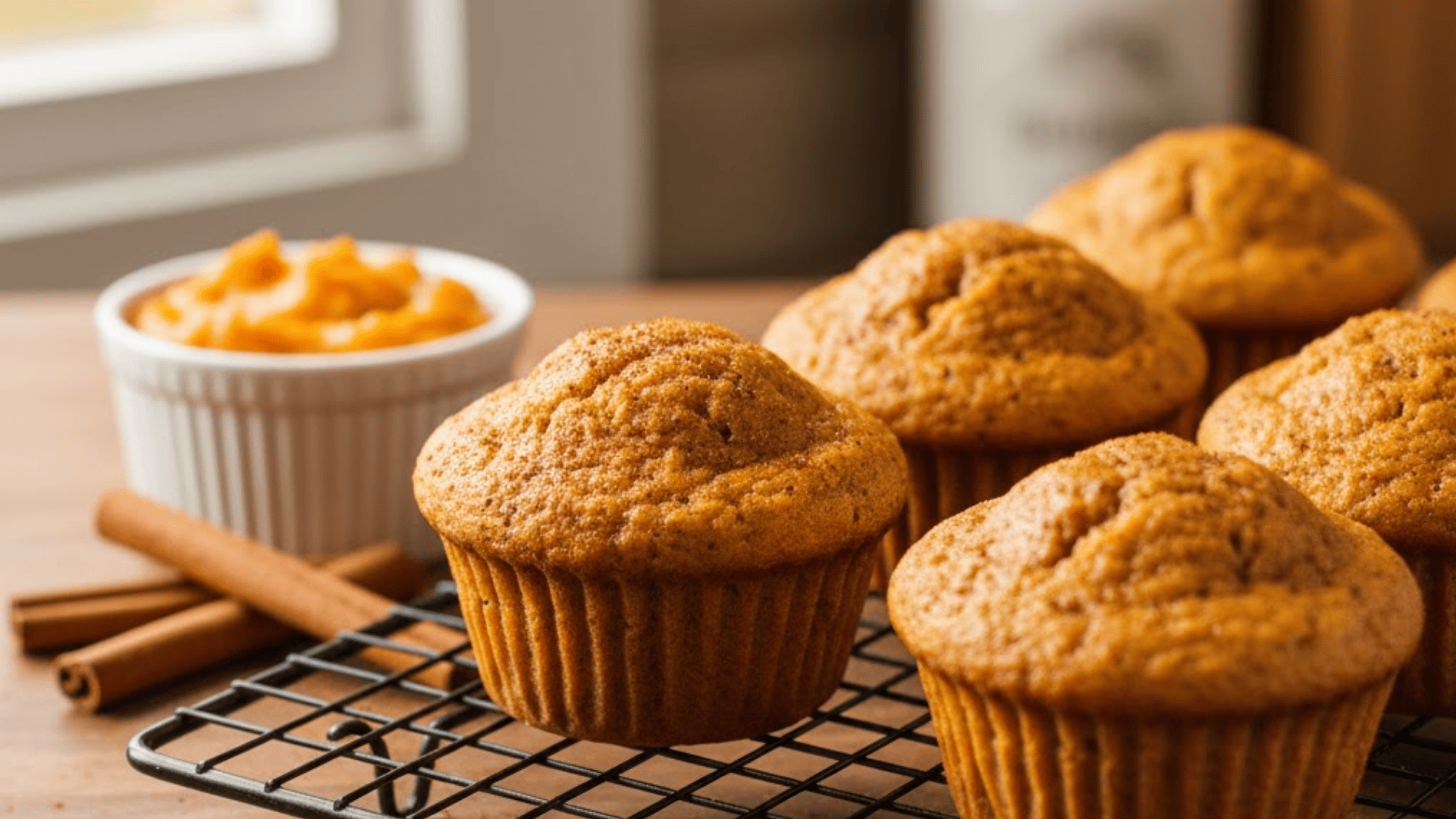 pumpkin protein muffins