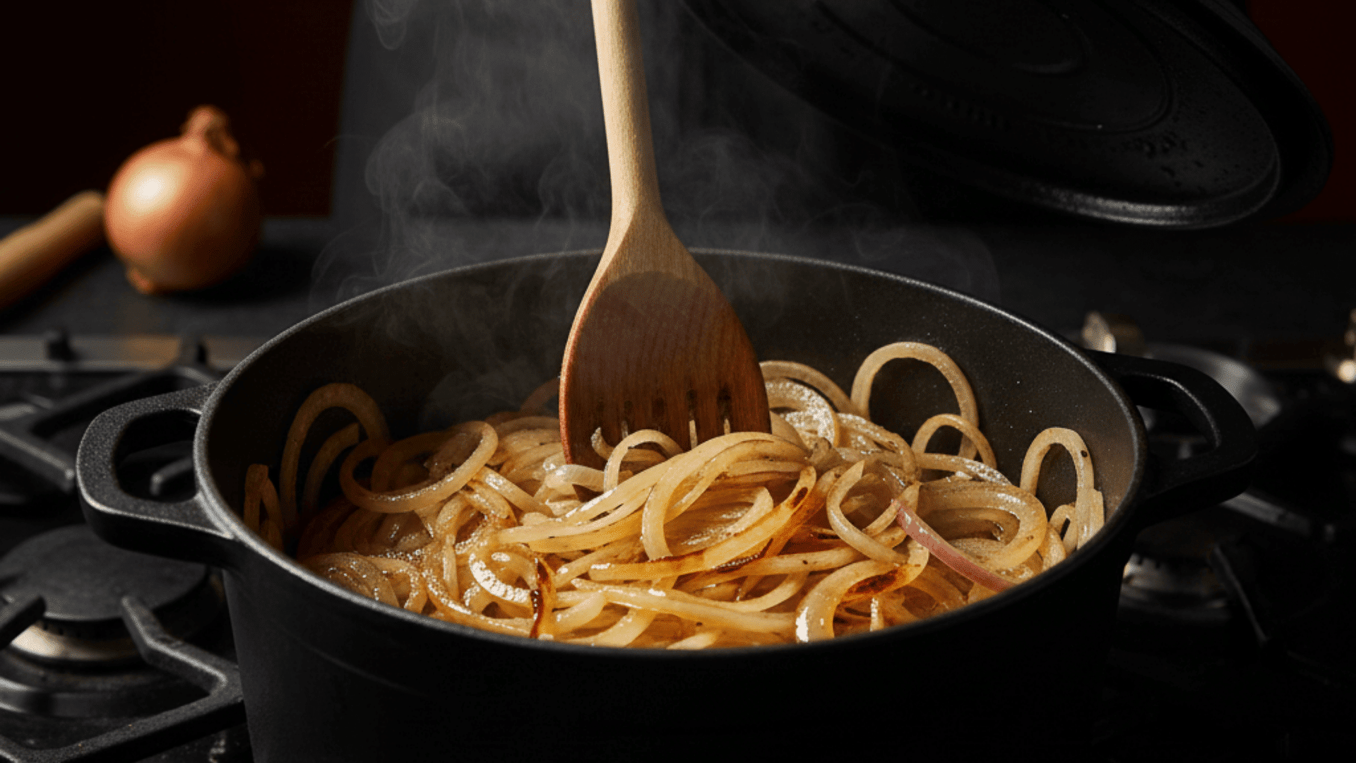 slice and start the onions