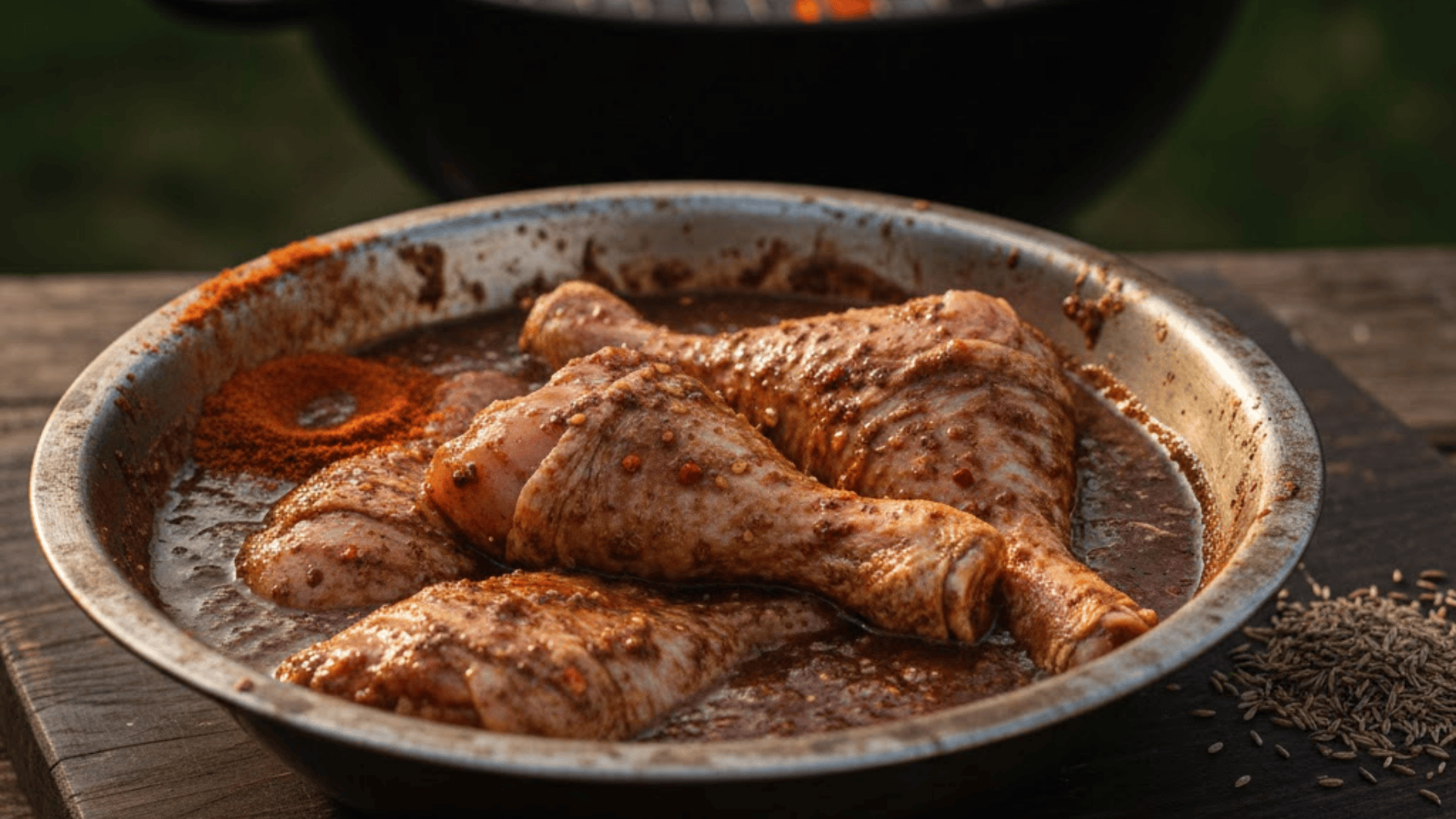 smoky bbq chicken marinade