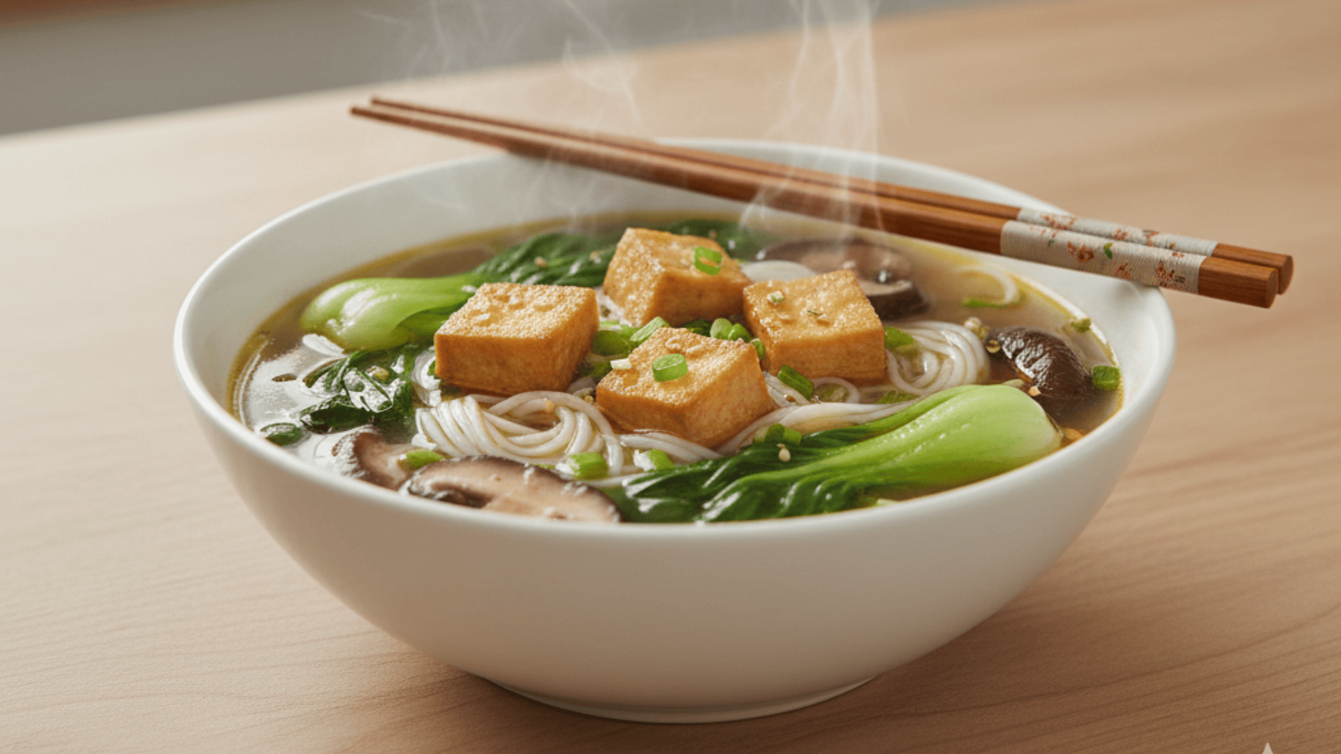 tofu noodle soup meal prep