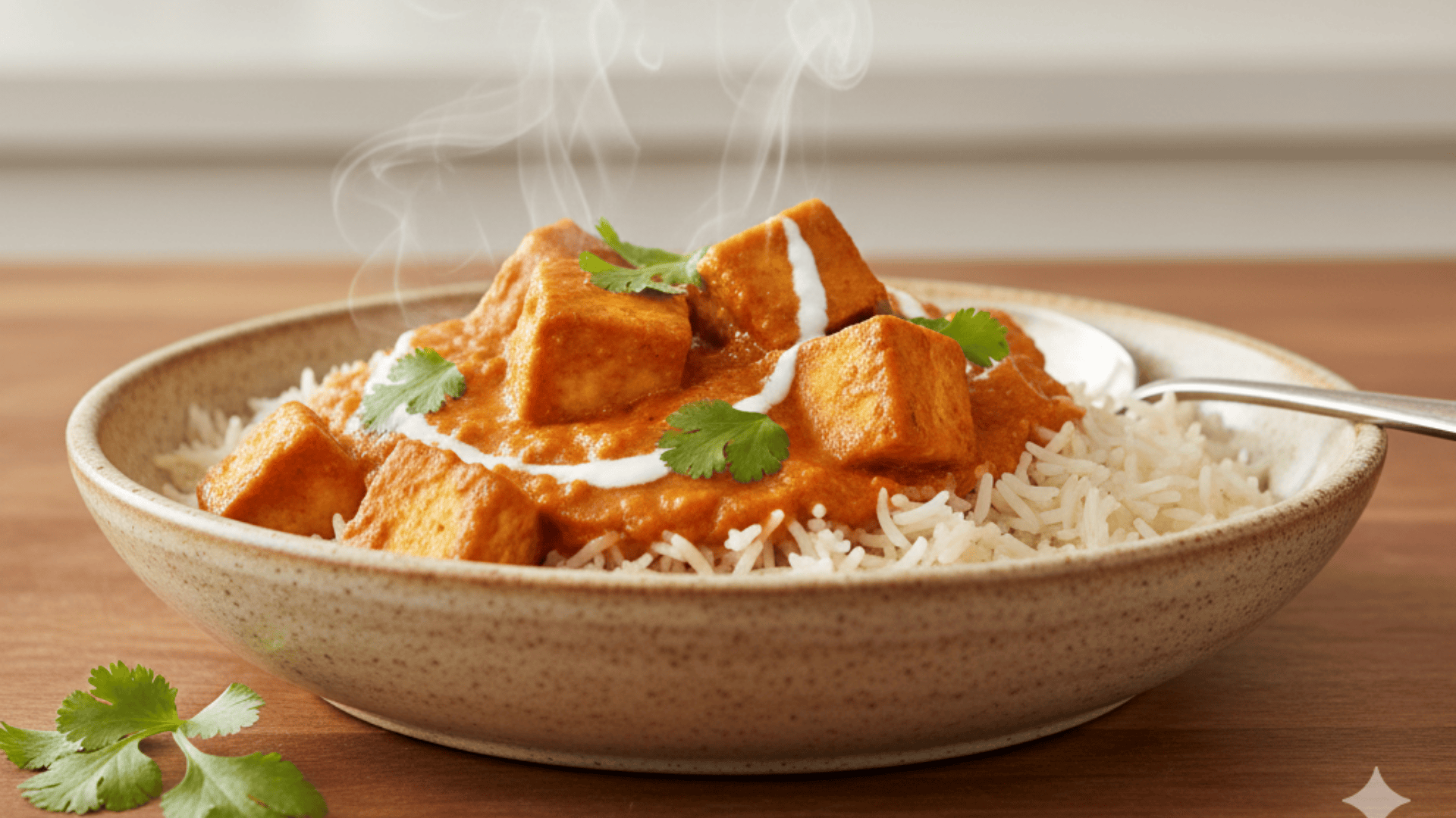 tofu tikka masala rice