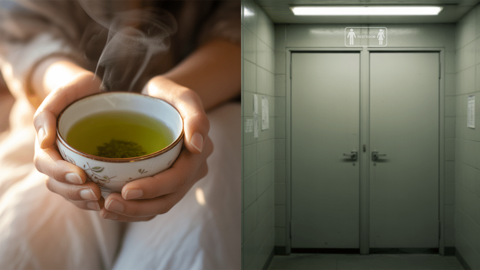 why green tea can trigger a bowel movement