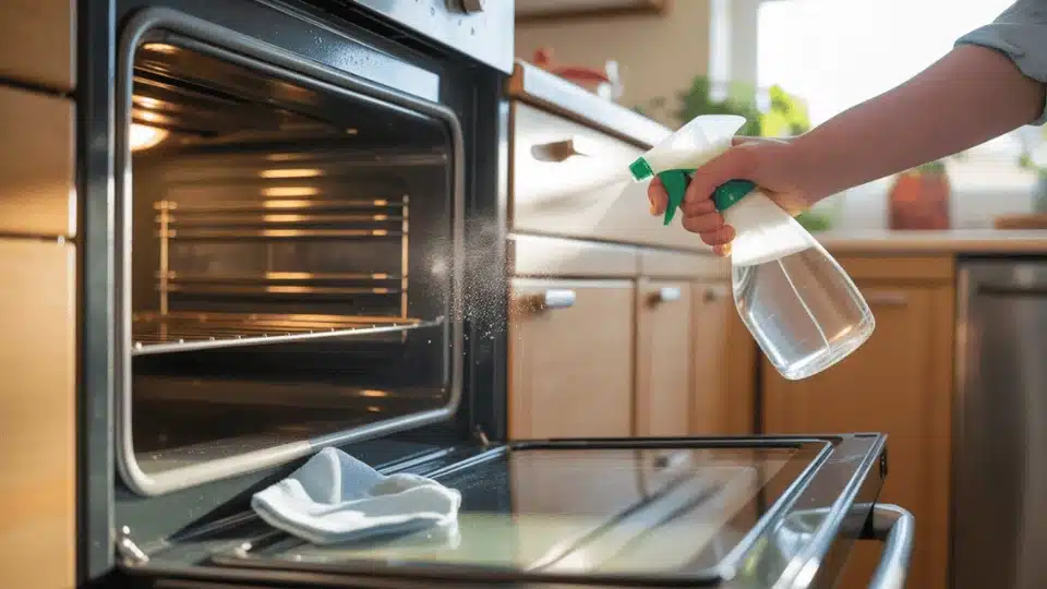 a person with a soft sponge scrubbing inside of the pan (7)