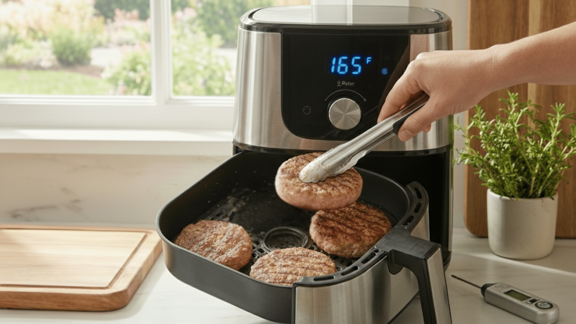 cooking time and flipping