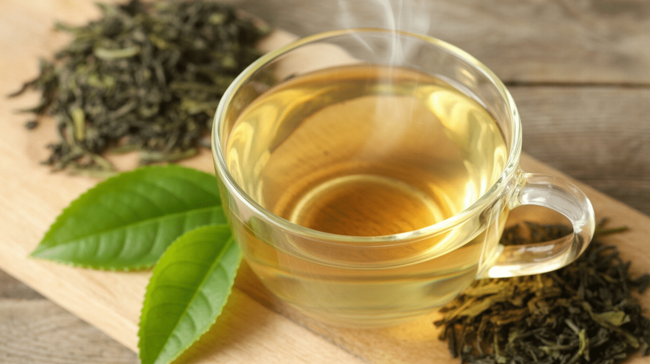 how much caffeine in green tea