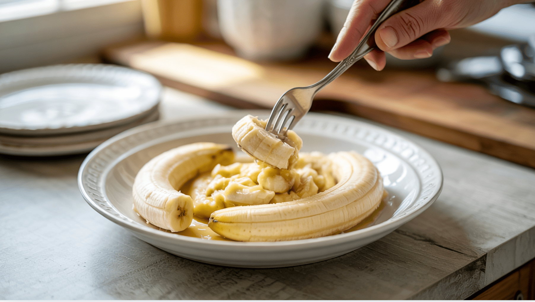 step 2 mash the bananas