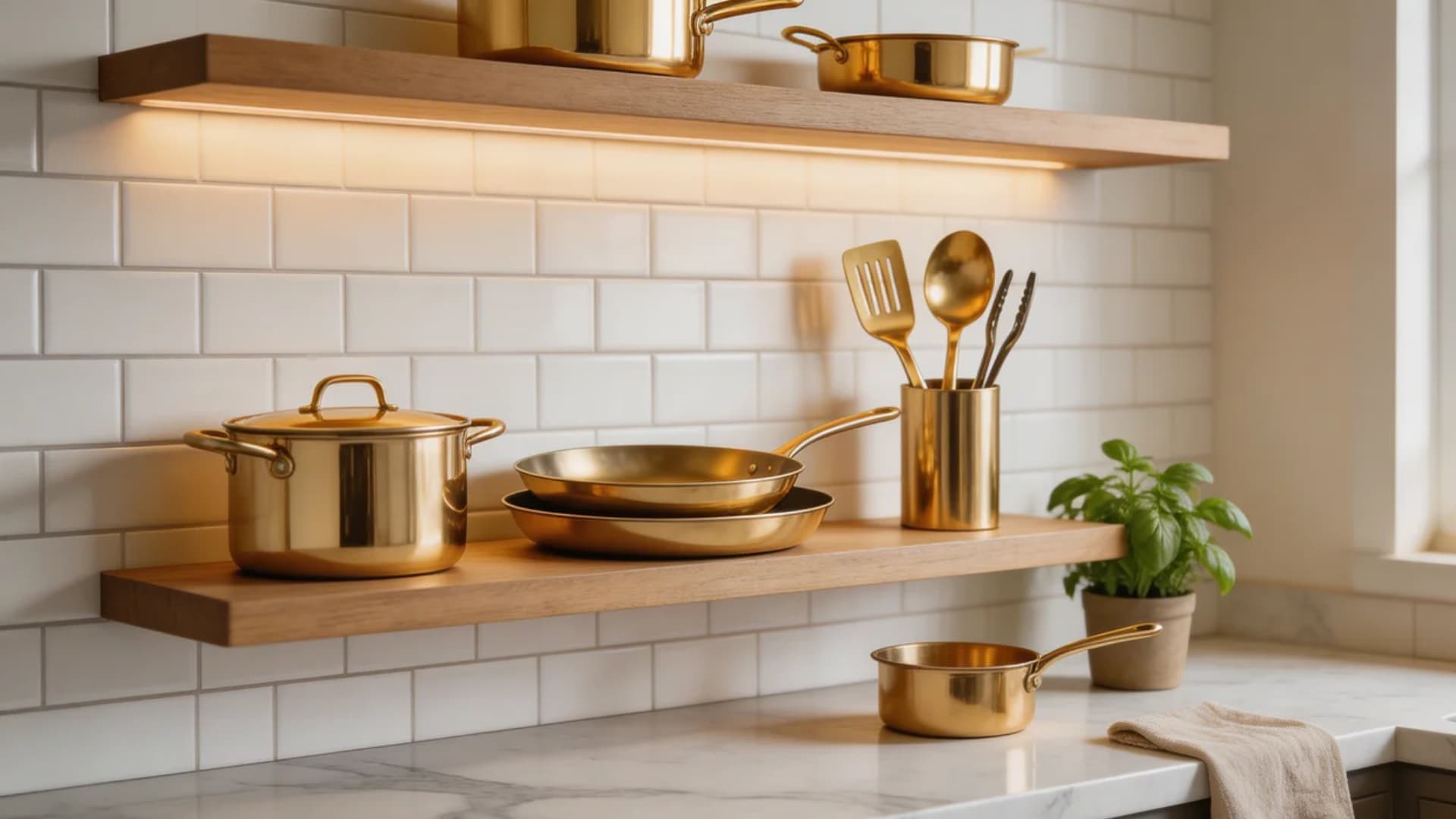 gold-plated cookware in your kitchen adds both function and beauty these elegant pieces not only serve as tools for cooking but also as decorative elements