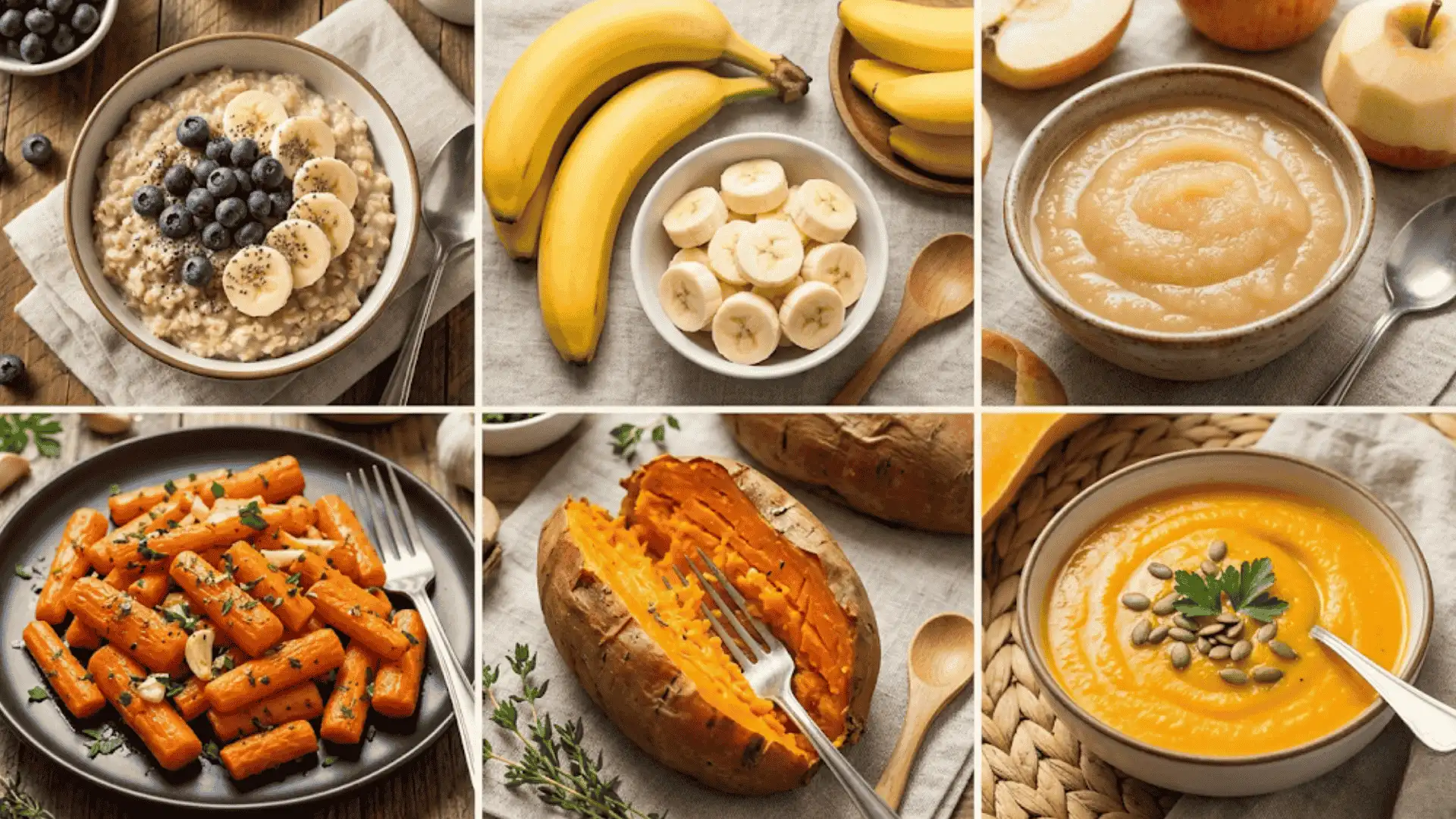 Here is a high quality picture summary of the fiber-rich foods (soluble fiber)