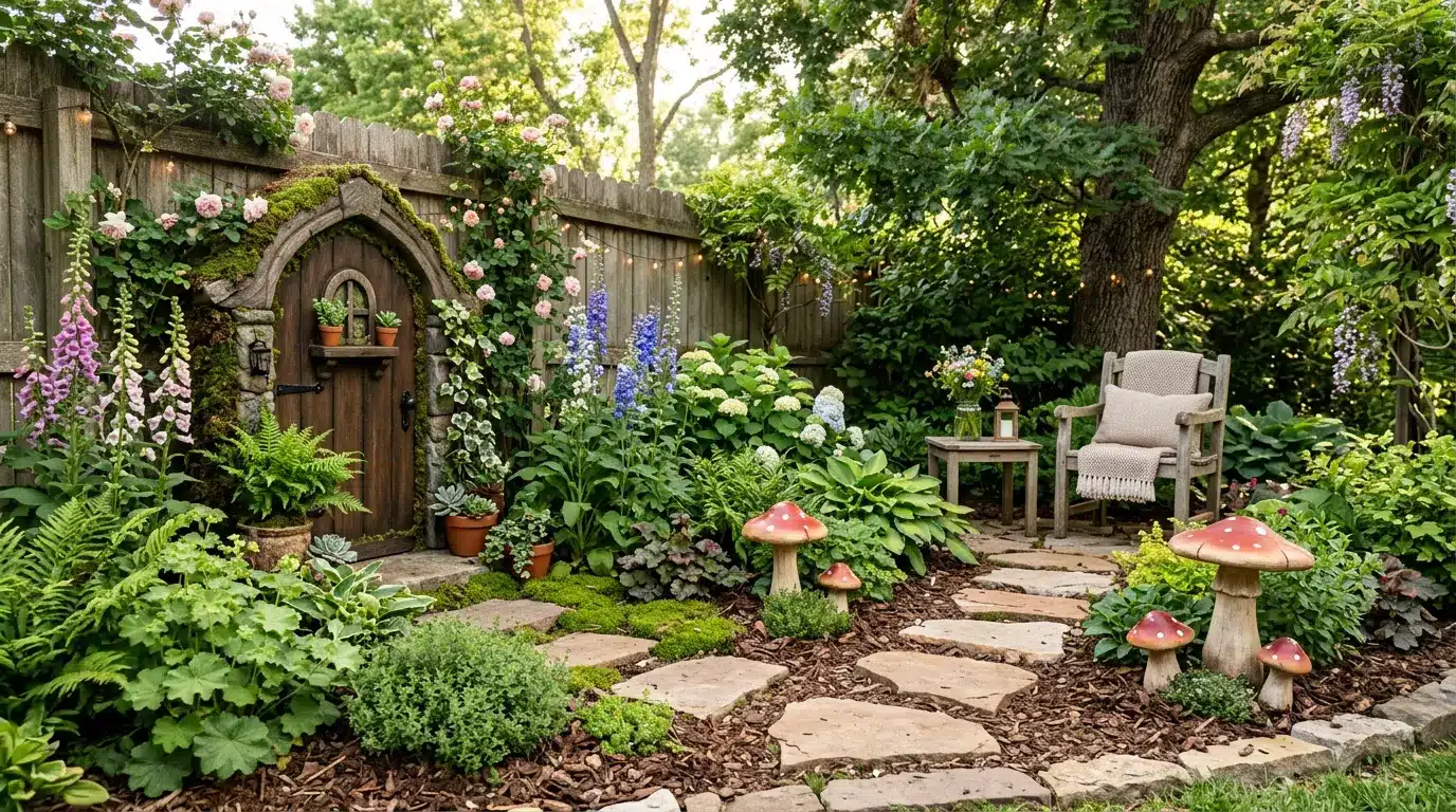 life size fairy corner