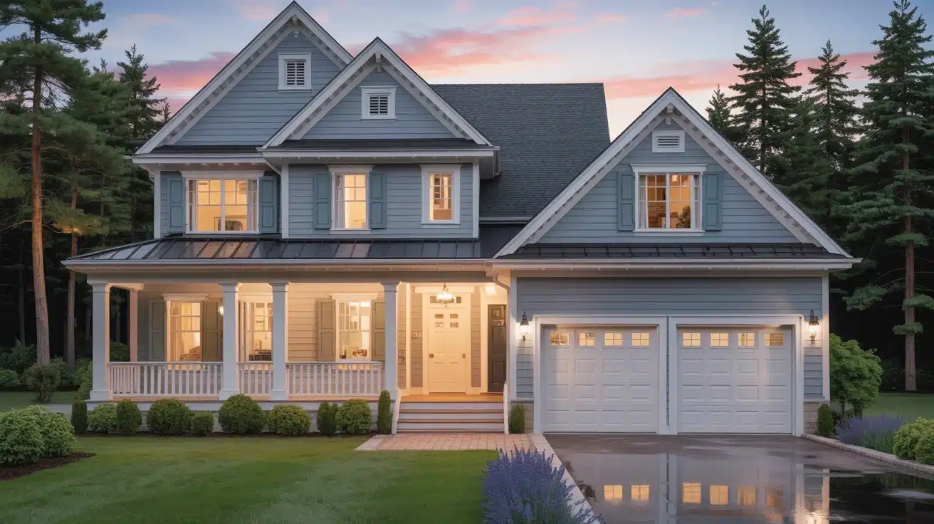 realistic 3-bedroom house with a finished basement for guest room, home gym, or media lounge