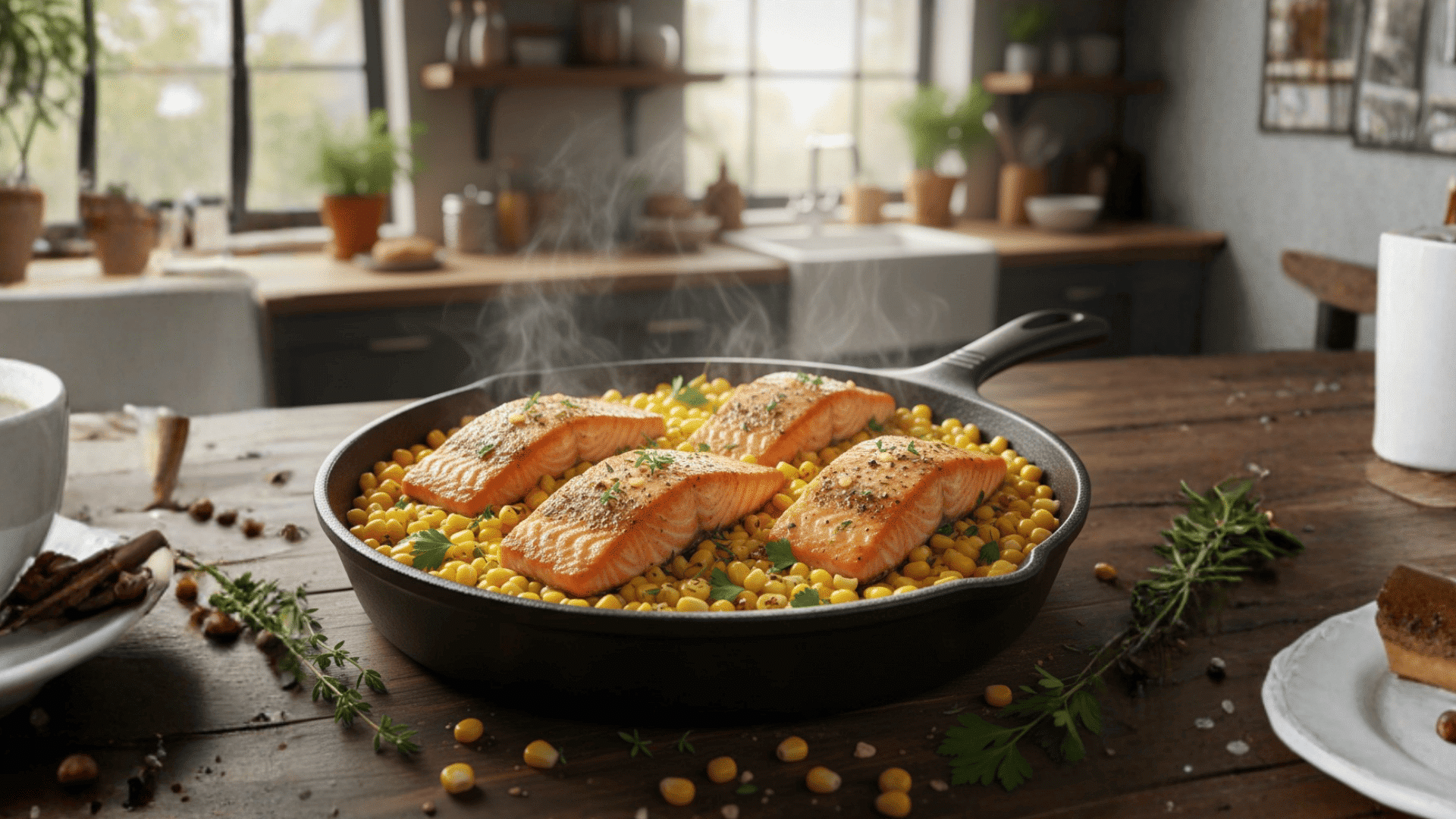 salmon-corn-skillet-recipe