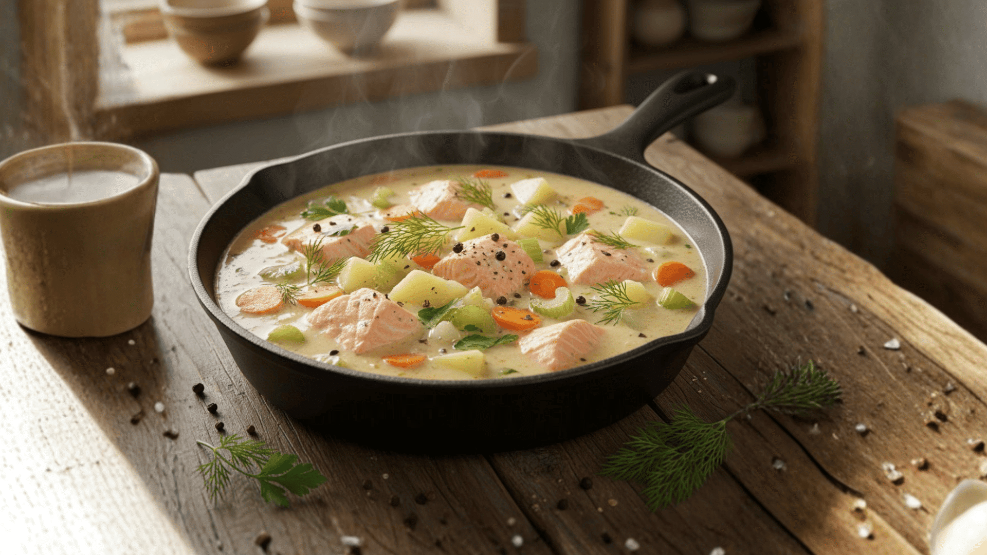 salmon-soup-skillet-recipe