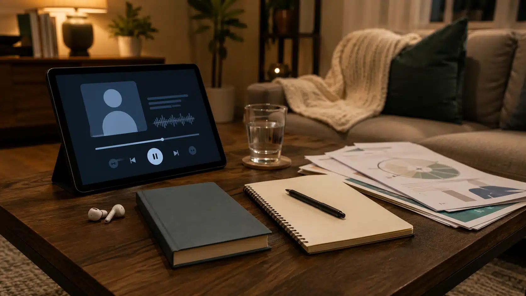 books podcast screen and wellness tools showing resources for how to work on yourself wisely