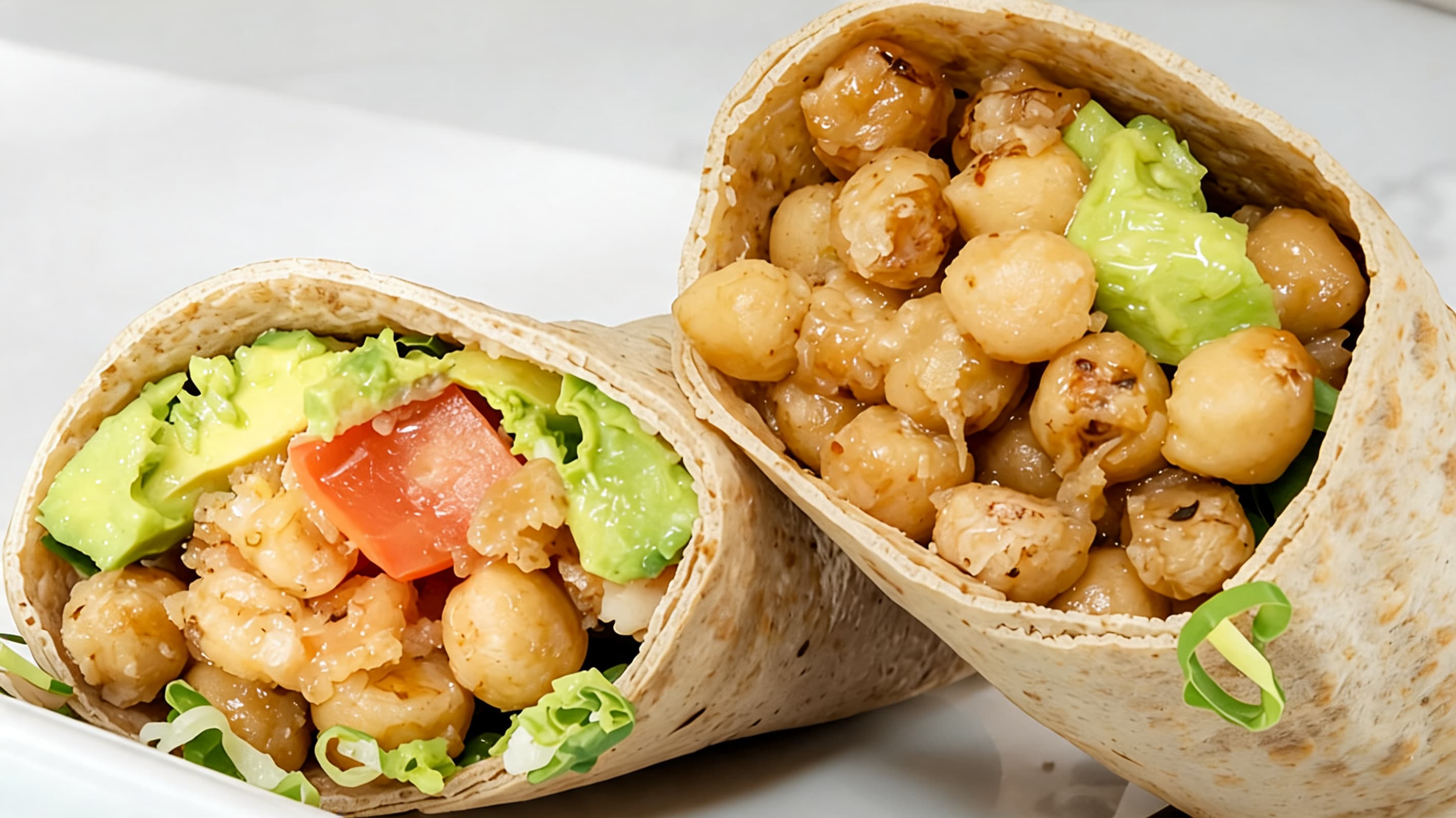 chickpea-and-avocado-wrap