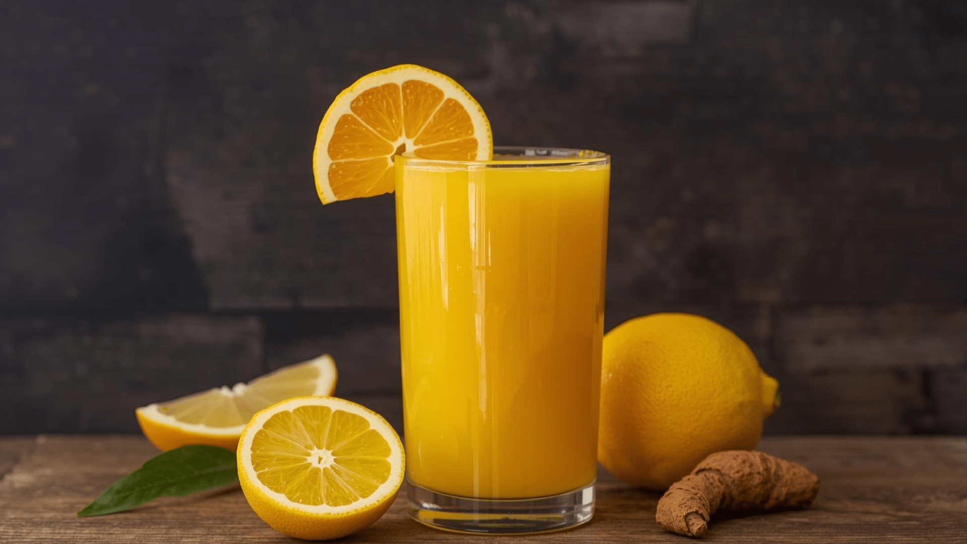 Citrus sunrise juice with orange and grapefruit