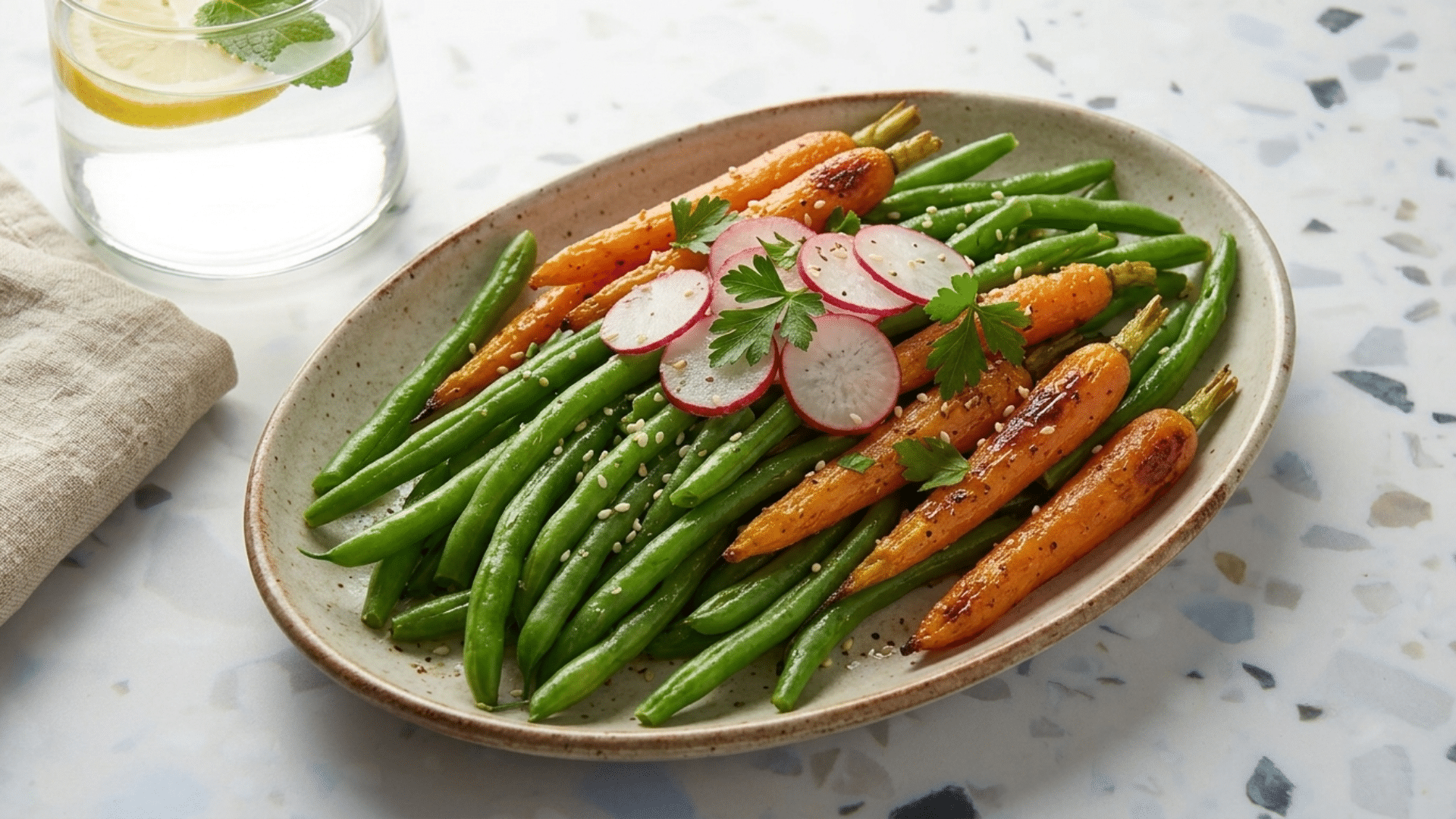 colorful low fodmap vegetables including spinach carrots cucumber peppers and zucchini for ibs friendly meal planning