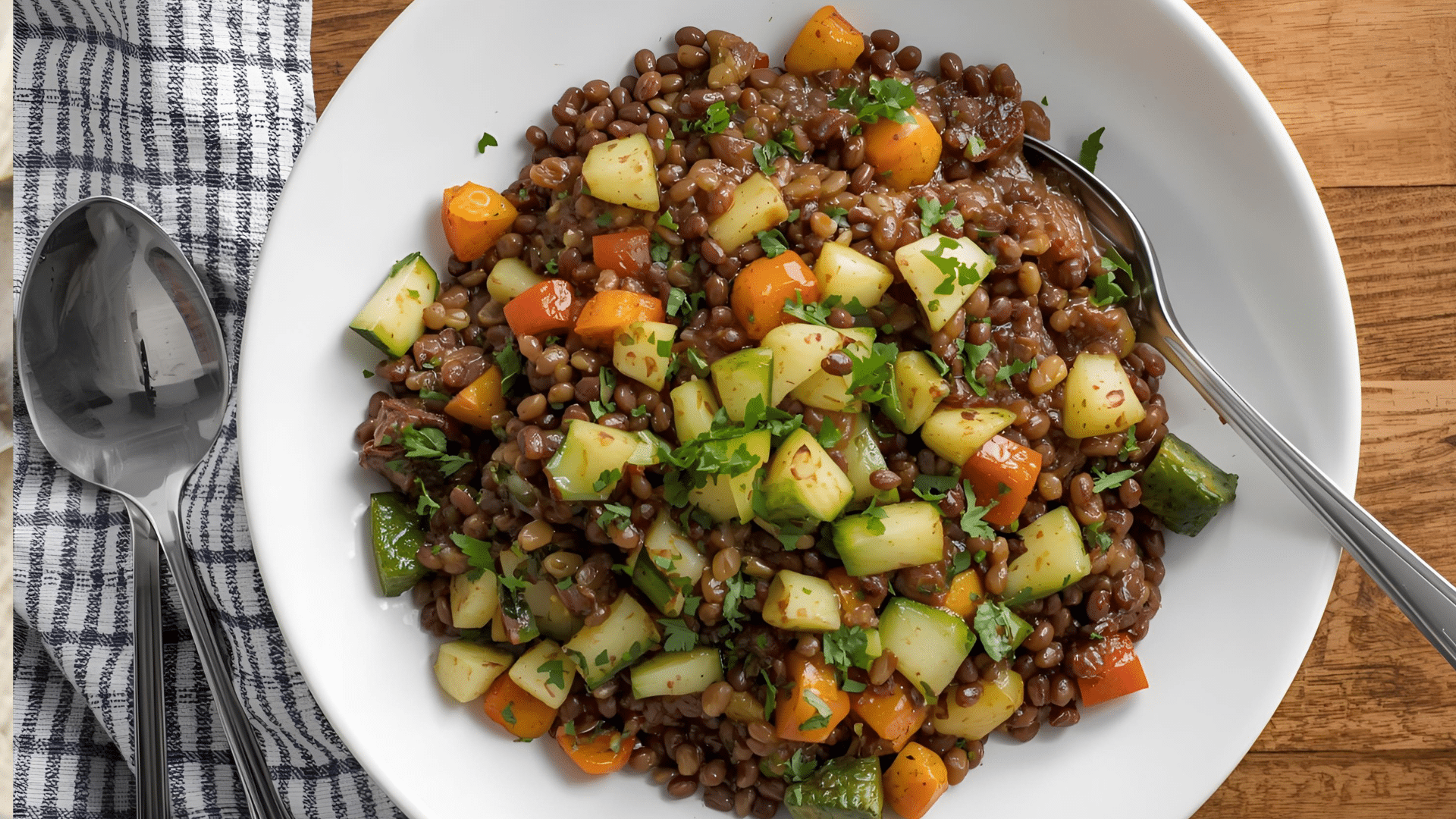 lentil-roasted